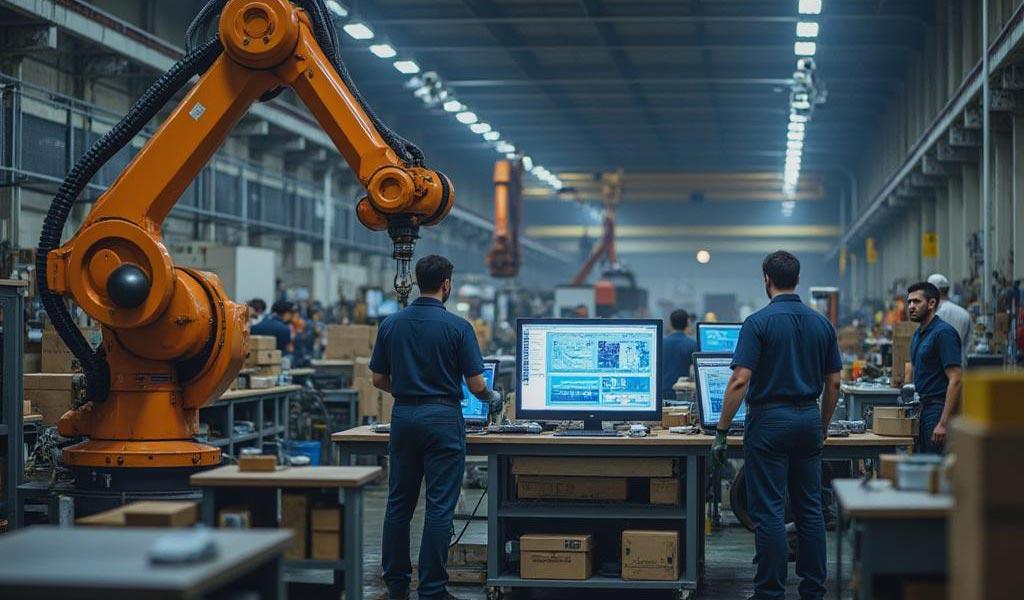 Revolutionizing Manufacturing: How AI Transforms Day-to-Day Operations - Cover Image